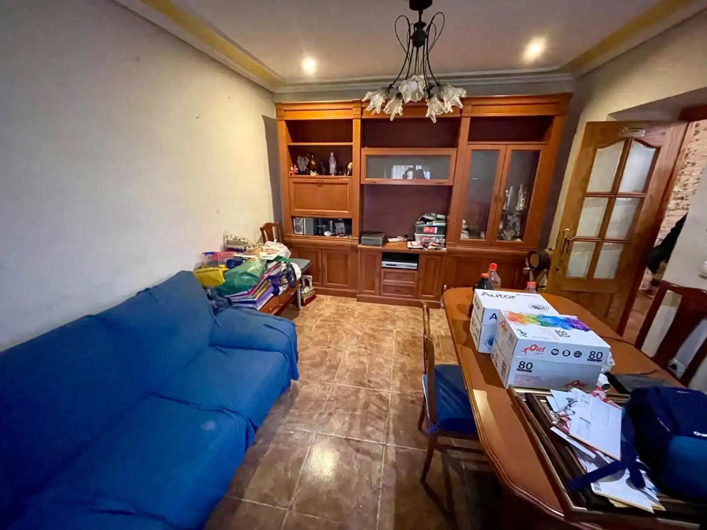 Sala d'estar de Pis en venda en Valdepeñas amb Aire condicionat i Traster