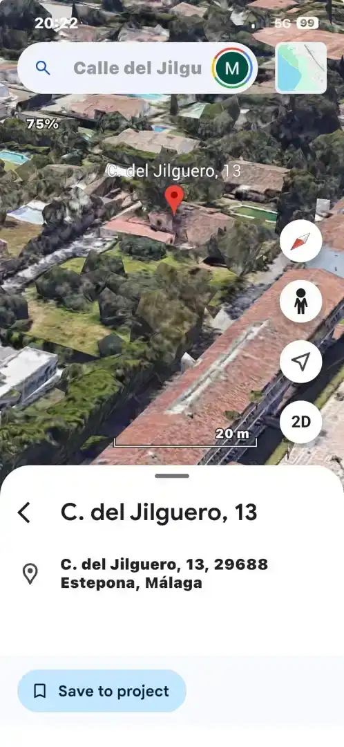 Vista exterior de Casa o xalet en venda en Estepona