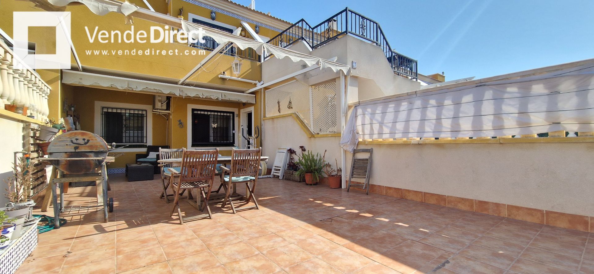 Terrace of Flat for sale in Elche / Elx  with Air Conditioner, Terrace and Furnished