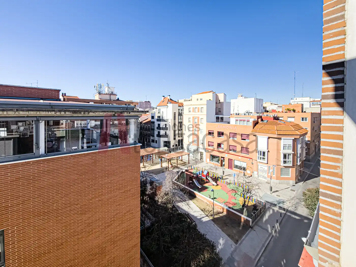 Vista exterior de Pis de lloguer en Madrid amb Aire condicionat, Calefacció i Moblat