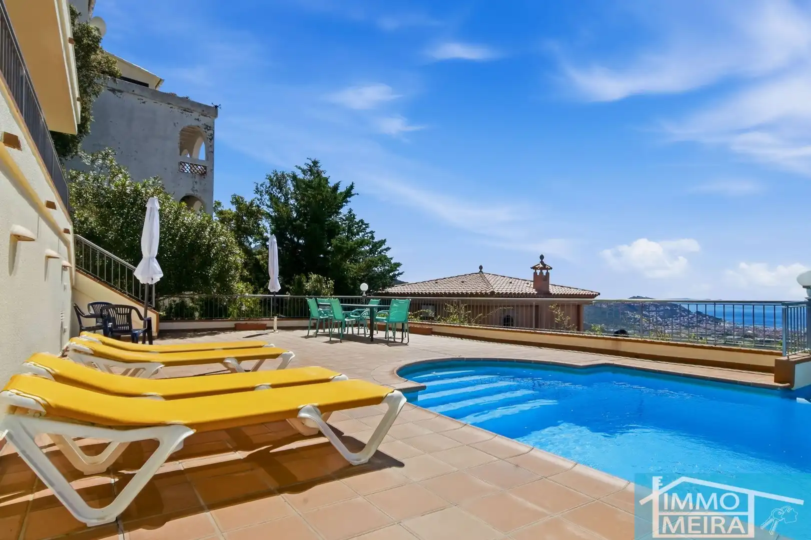 Swimming pool of Houses for sale in Roses  with Air Conditioner, Heating and Private garden