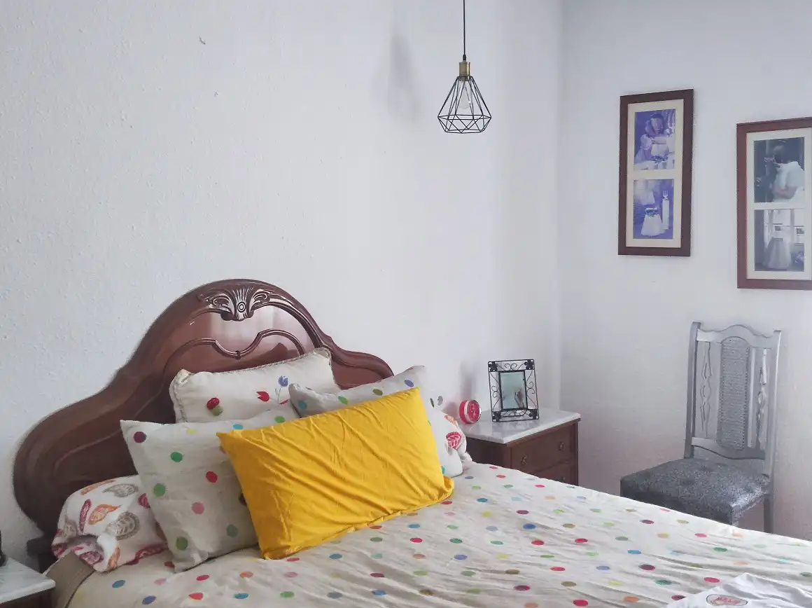 Schlafzimmer von Wohnung zum Verkauf in Albatana mit Klimaanlage, Terrasse und Möbliert
