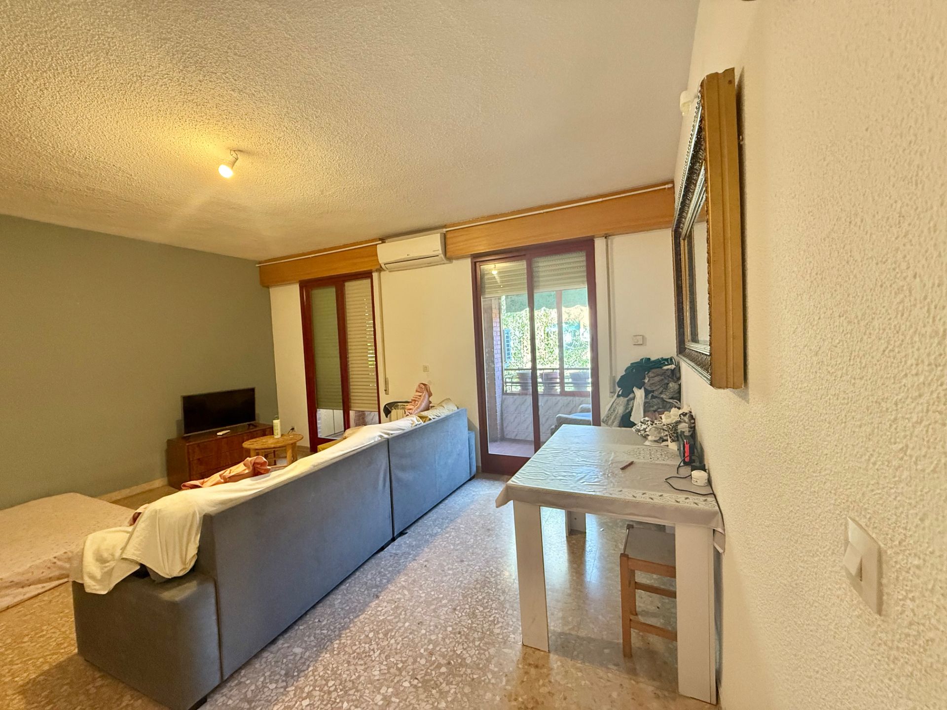 Sala de estar de Piso en venta en  Madrid Capital con Aire acondicionado, Calefacción y Terraza