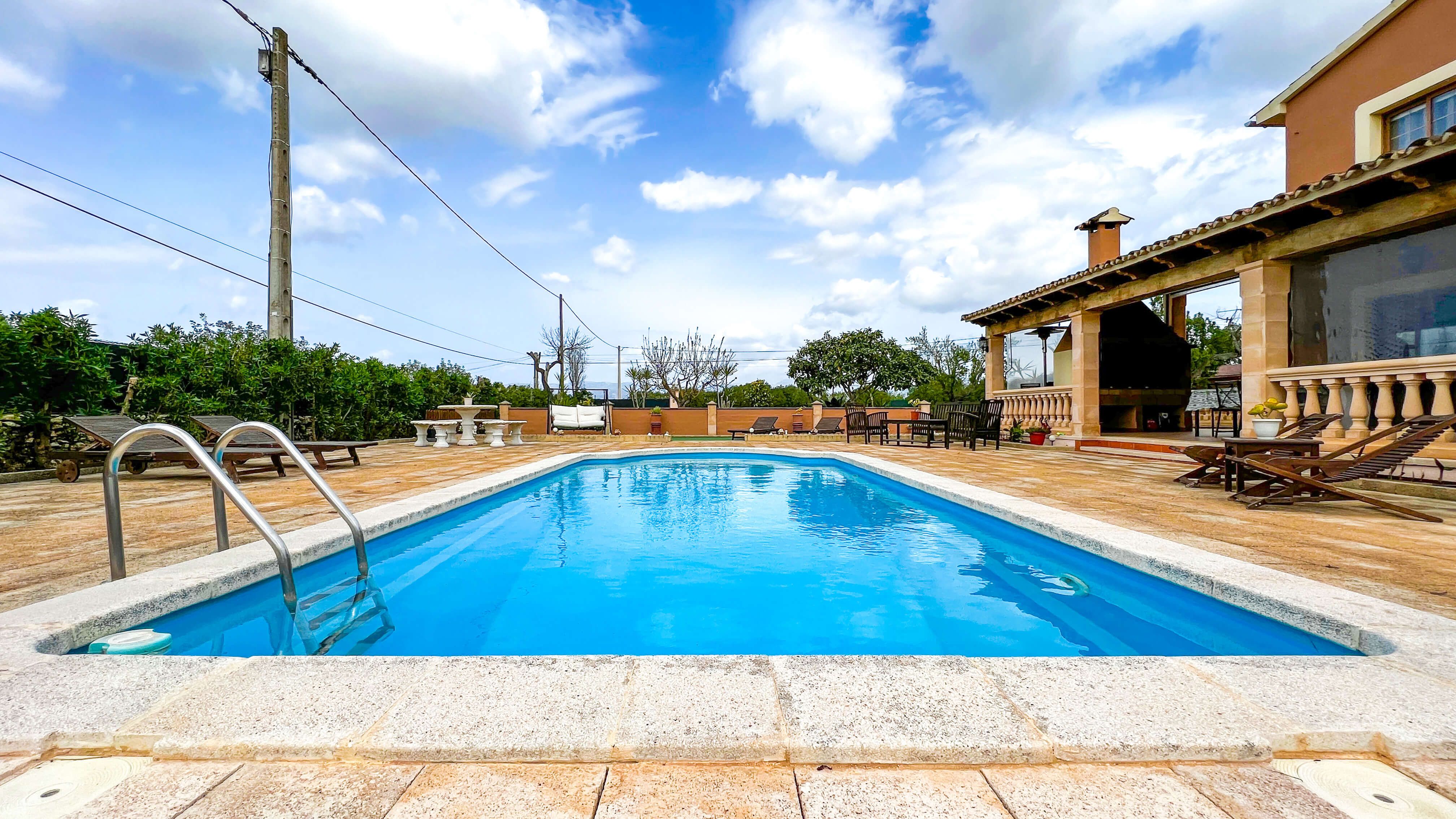 Swimming pool of Country house for sale in Sencelles  with Air Conditioner and Swimming Pool