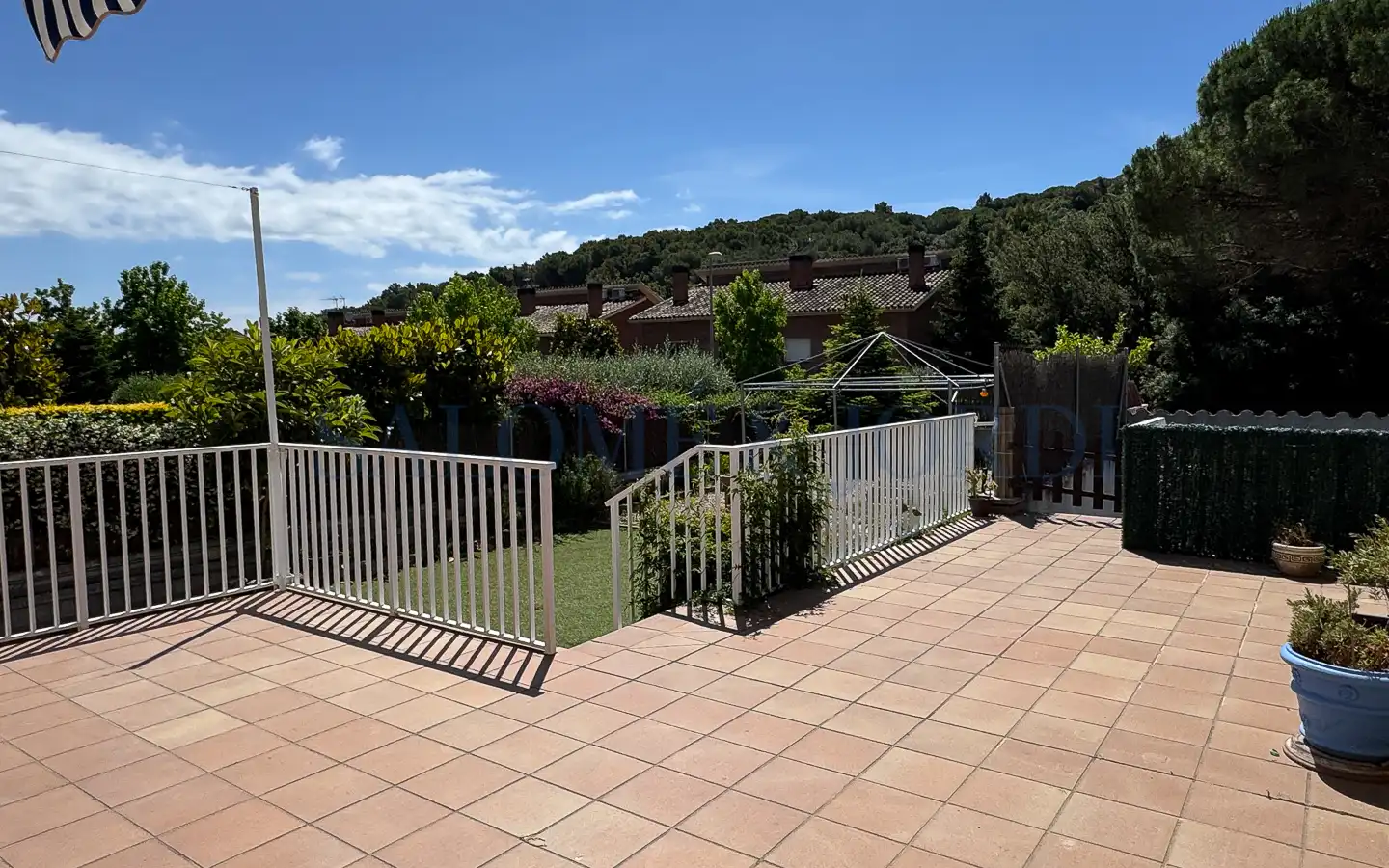 Terrassa de Casa adosada en venda en Argentona amb Calefacció, Jardí privat i Terrassa