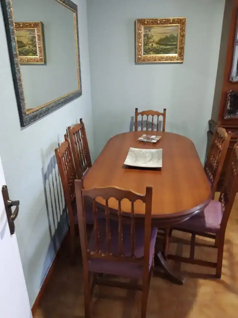 Esszimmer von Wohnung zur Miete in Villarejo de Órbigo mit Balkon