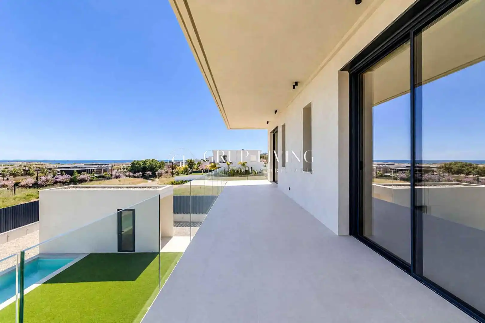 Vista exterior de Casa o chalet en venta en Sitges con Aire acondicionado, Calefacción y Jardín privado