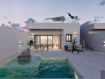 Bungalow avec piscine à vendre à Carmen Barbera 5