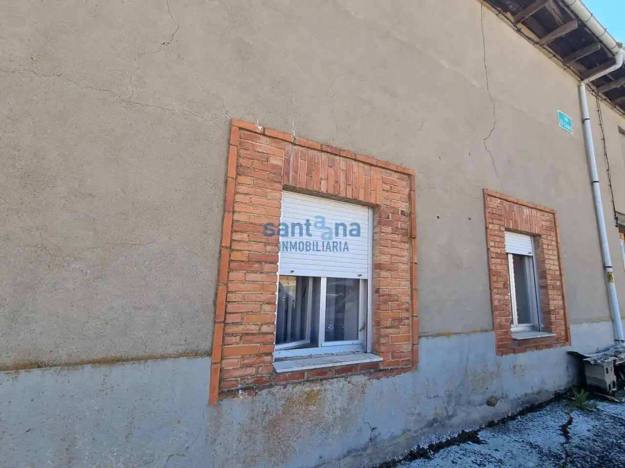 Vista exterior de Casa o chalet en venta en Benavides con Calefacción, Jardín privado y Trastero