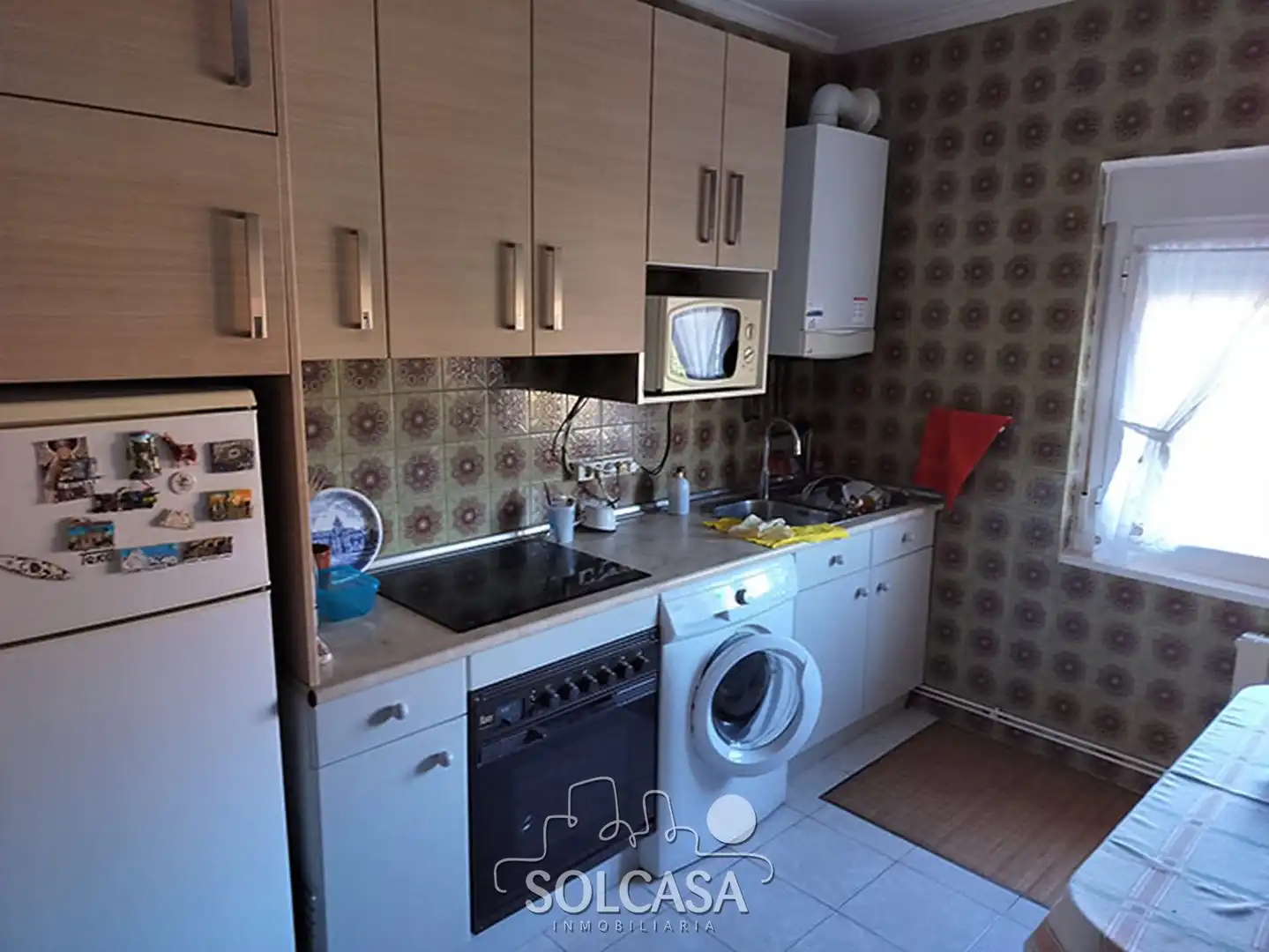Küche von Wohnung zum Verkauf in Valladolid mit Heizung, Möbliert und Balkon