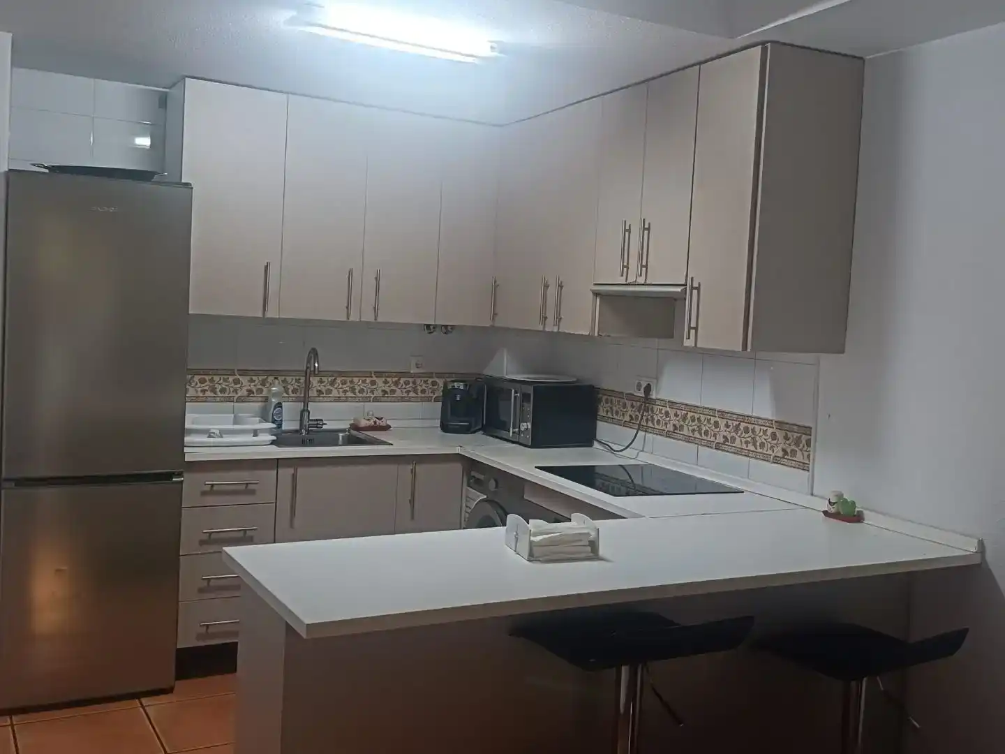 Küche von Wohnung zur Miete in Torrox mit Klimaanlage, Schwimmbad und Balkon
