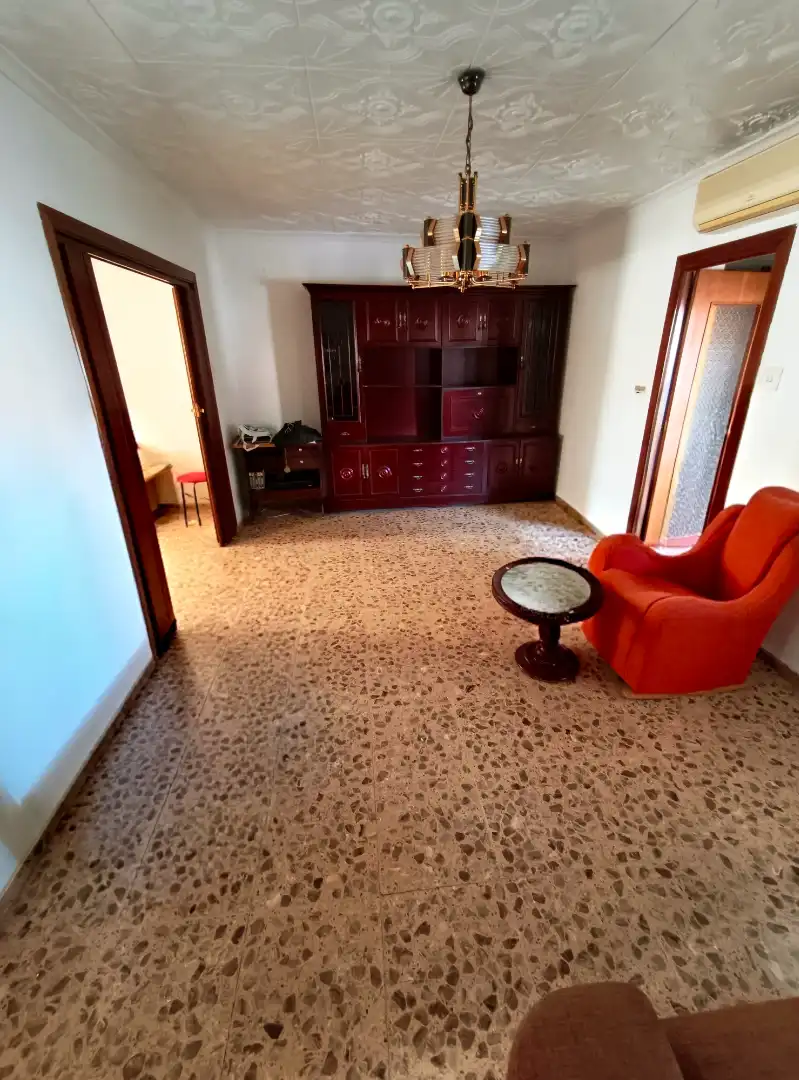 Sala d'estar de Pis en venda en Cartagena amb Aire condicionat, Terrassa i Moblat
