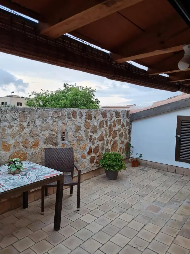 Terrasse von Wohnungen zur Miete in Marratxí mit Klimaanlage, Terrasse und Abstellraum