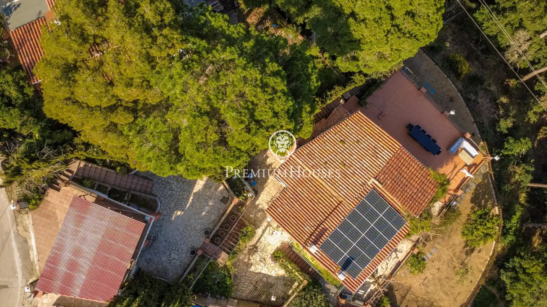 Vista exterior de Casa o chalet de alquiler en Sant Cebrià de Vallalta con Aire acondicionado, Calefacción y Terraza