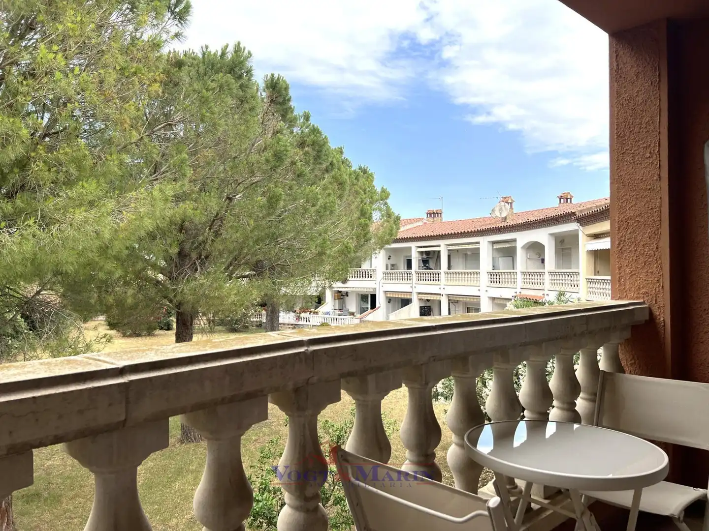 Terrasse von Wohnungen zum Verkauf in Torroella de Fluvià mit Klimaanlage, Heizung und Terrasse
