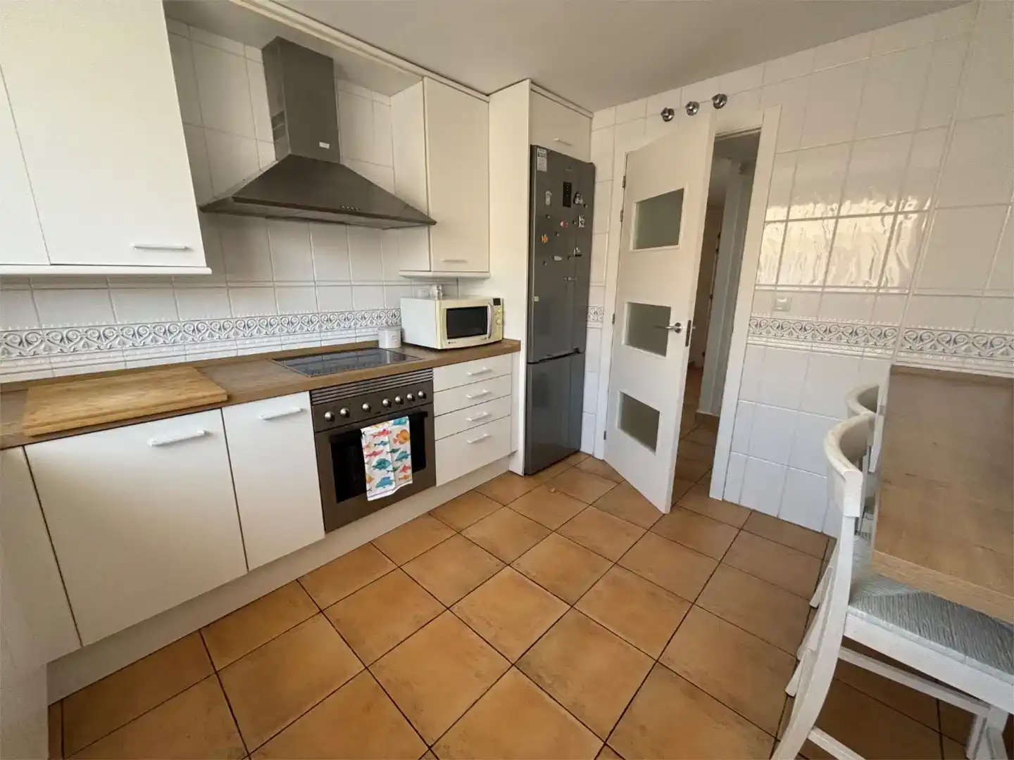 Küche von Maisonette zur Miete in Altea mit Klimaanlage, Privatgarten und Schwimmbad