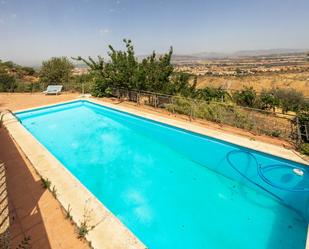 Swimming pool of Country house for sale in  Granada Capital  with Terrace and Swimming Pool