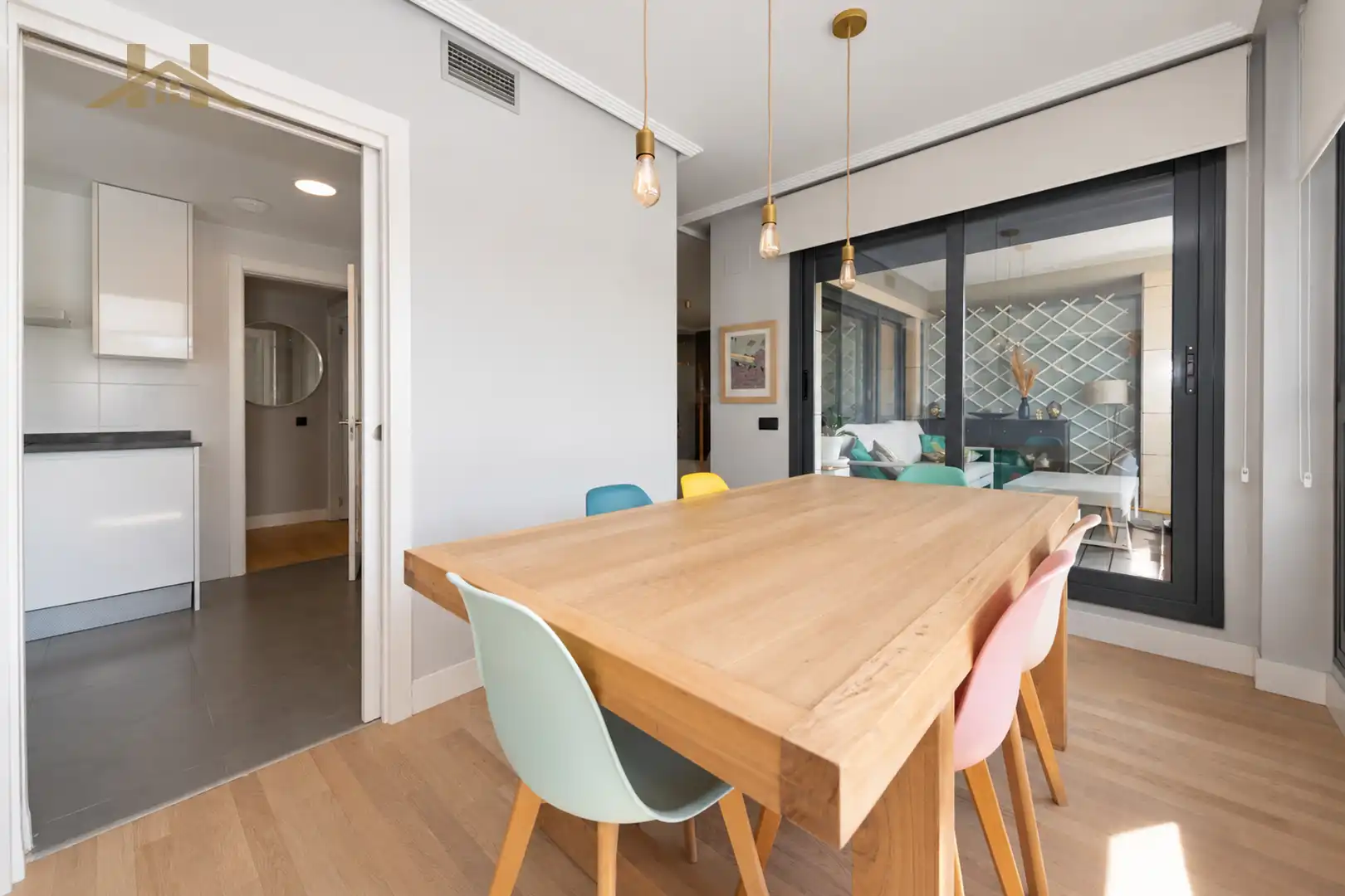 Dining room of Flat for sale in Dehesa Vieja - Puente Cultural