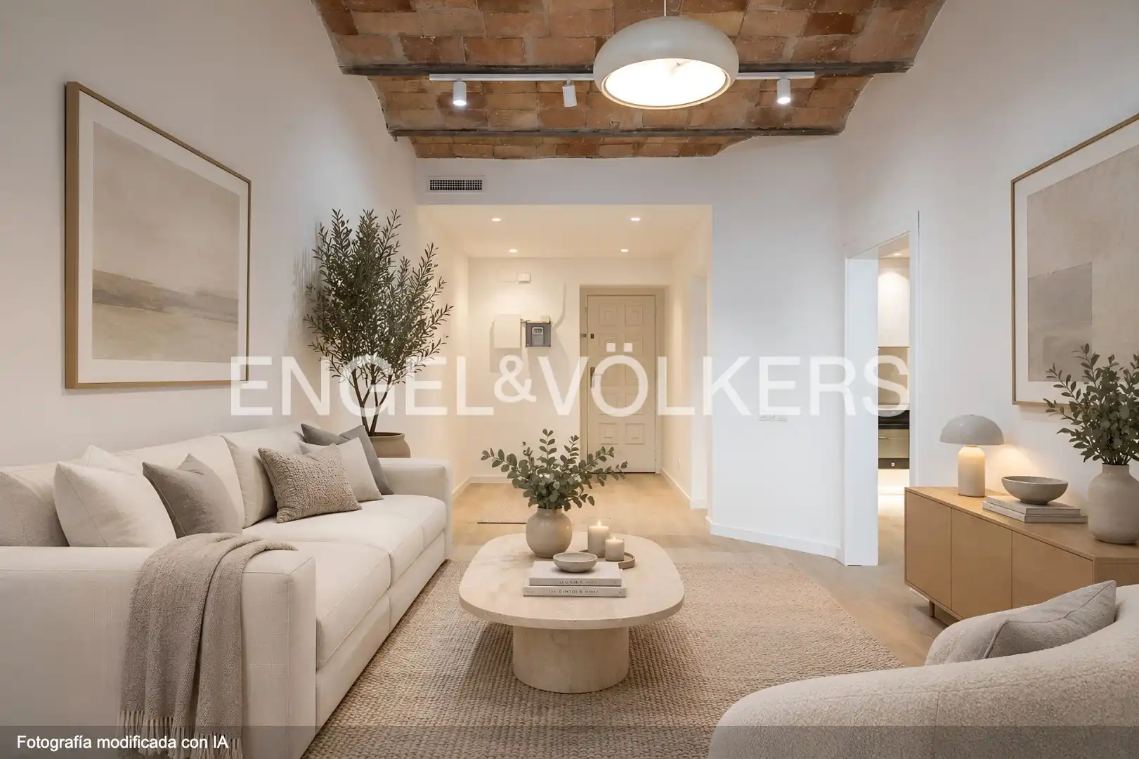 Sala d'estar de Pis en venda en Gràcia