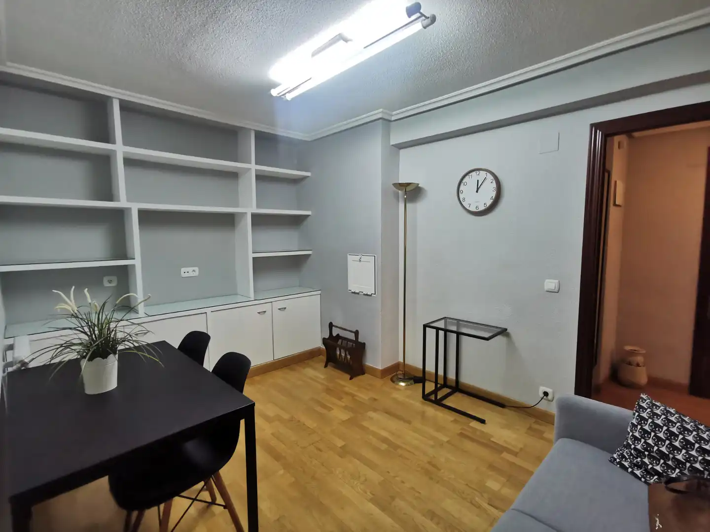 Wohnzimmer von Wohnungen zur Miete in Salamanca mit Heizung, Parkett und Terrasse