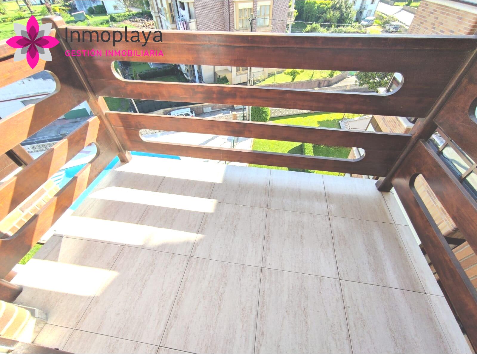 Balcony of Flat for sale in Noja  with Heating, Terrace and Community pool