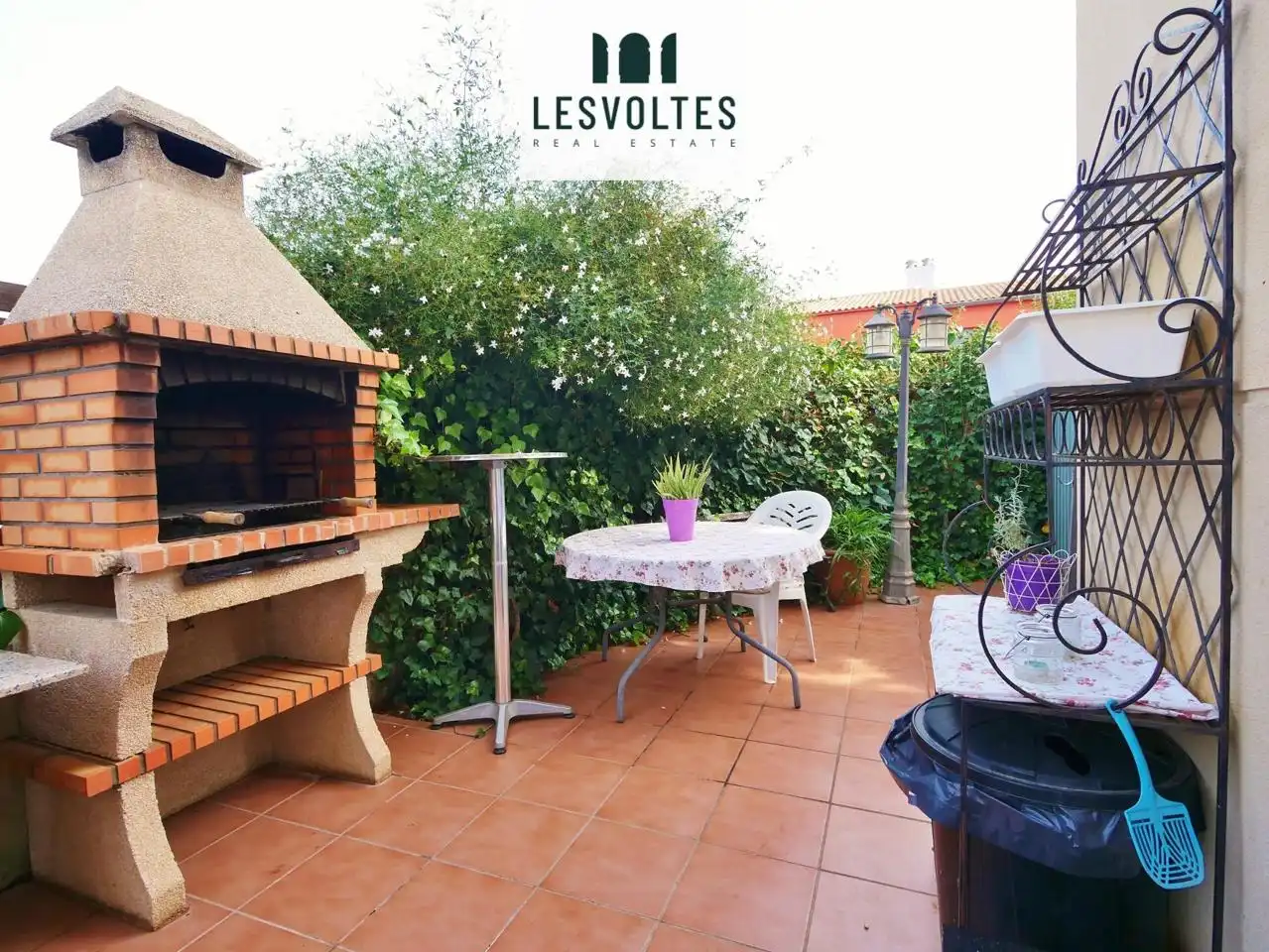 Terrassa de Casa adosada en venda en Vall-llobrega amb Calefacció, Jardí privat i Terrassa
