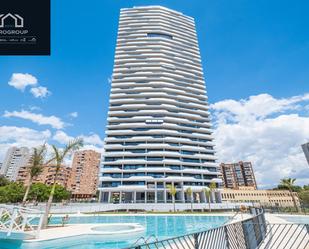 Exterior view of Apartment to rent in Benidorm  with Air Conditioner, Heating and Private garden