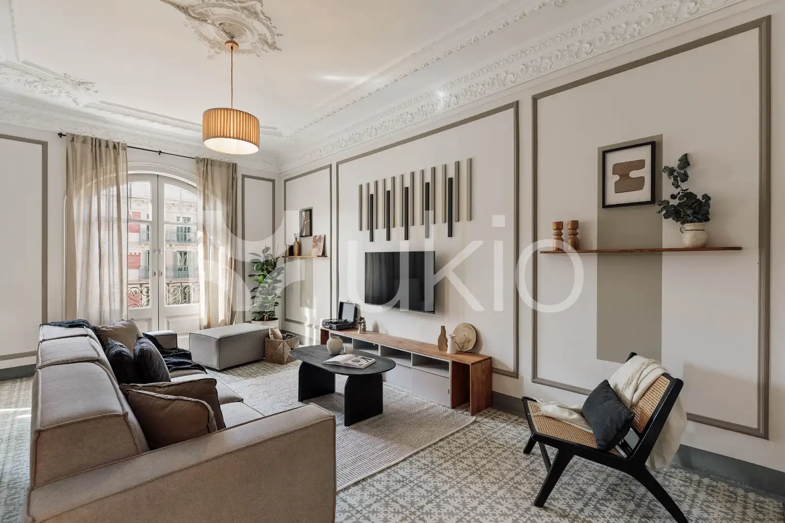 Apartamento con terraza en alquiler en Rambla de Catalunya, imagen 2