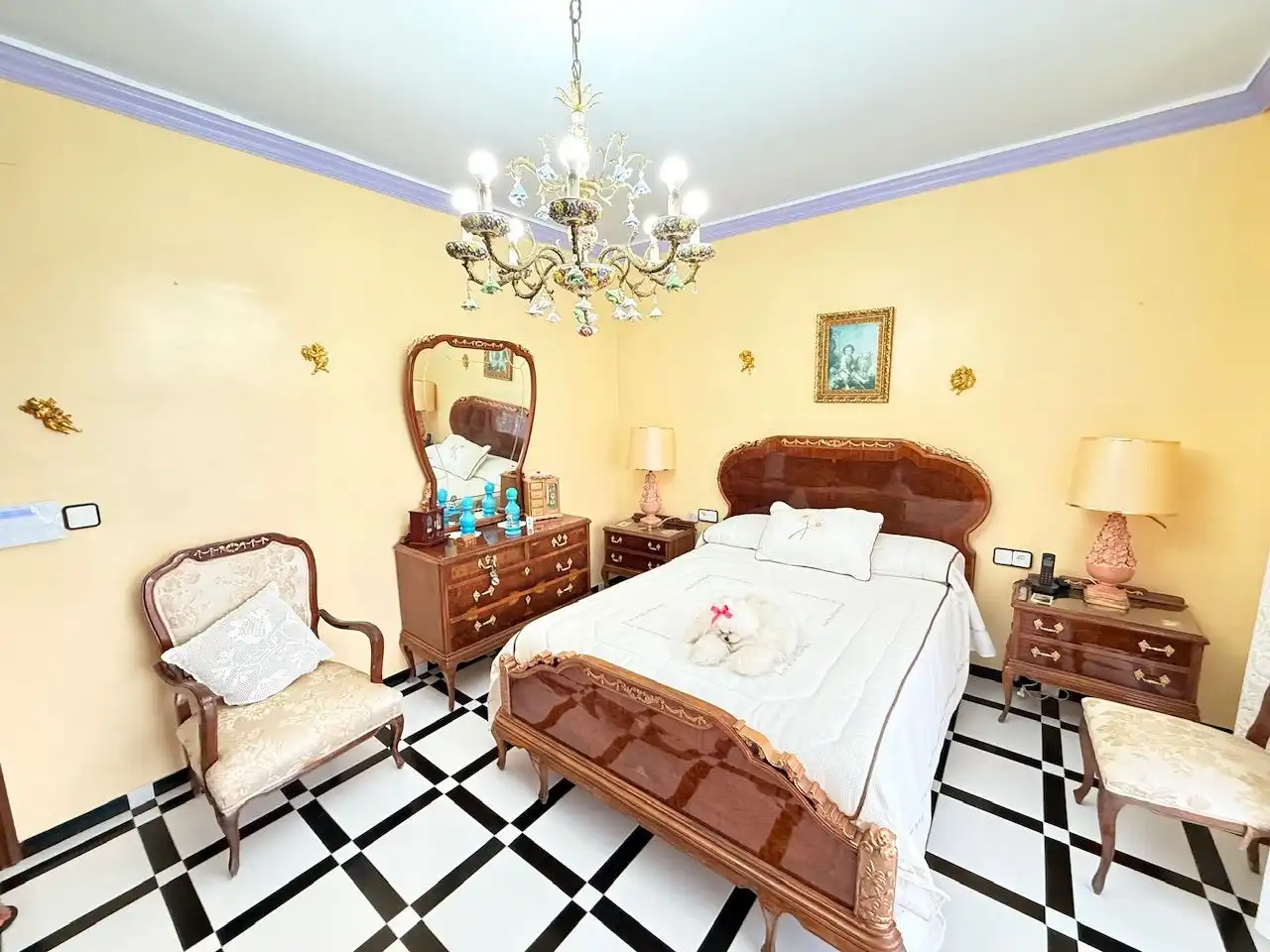 Habitación de Casa o chalet en venta en Vélez-Málaga con Aire acondicionado, Calefacción y Jardín privado