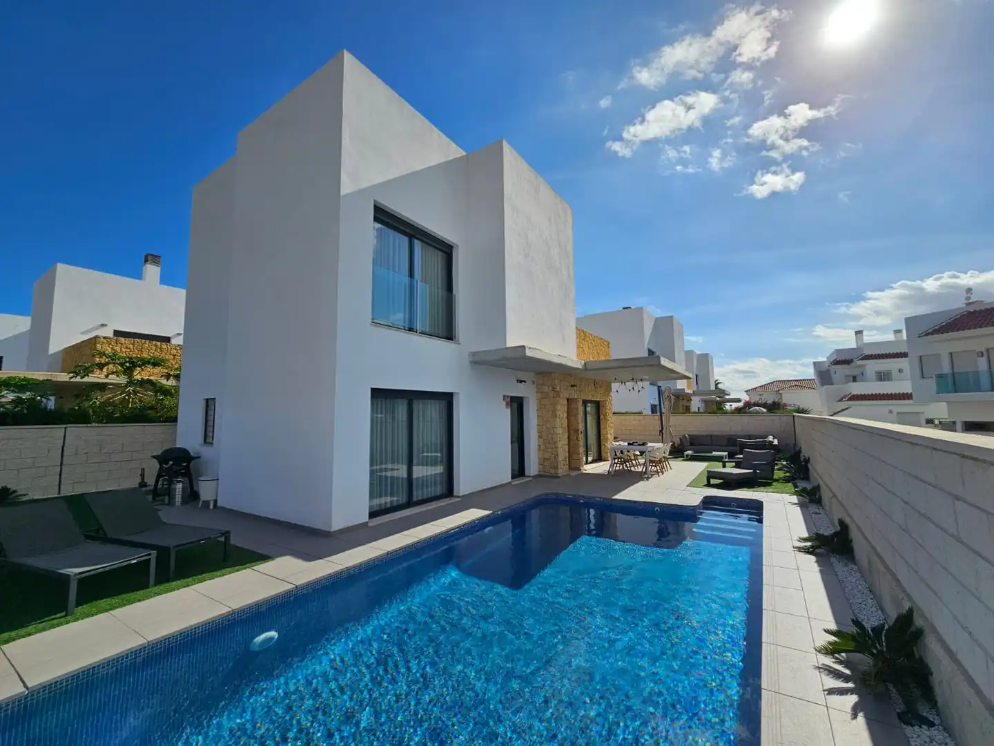 Piscina de Casa o chalet en venta en Rojales con Aire acondicionado, Jardín privado y Terraza