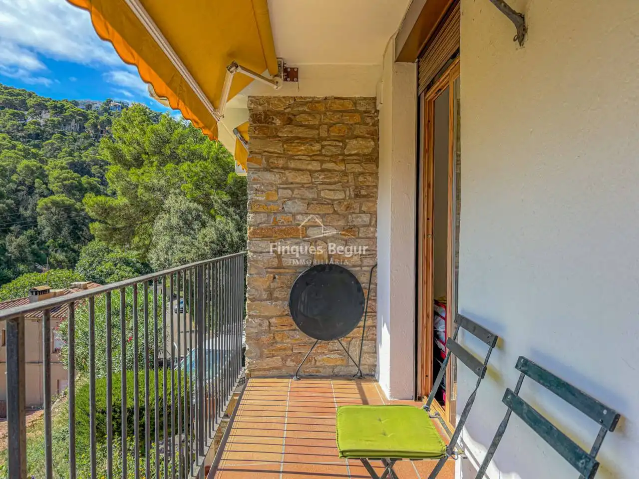 Balcony of Apartments for sale in Begur  with Terrace, Furnished and Balcony