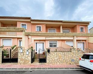 Exterior view of Single-family semi-detached for sale in Rotglà i Corbera  with Terrace and Balcony