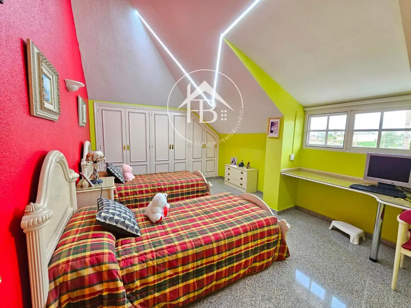Bedroom of Houses for sale in San Vicente del Raspeig / Sant Vicent del Raspeig  with Air Conditioner, Heating and Terrace