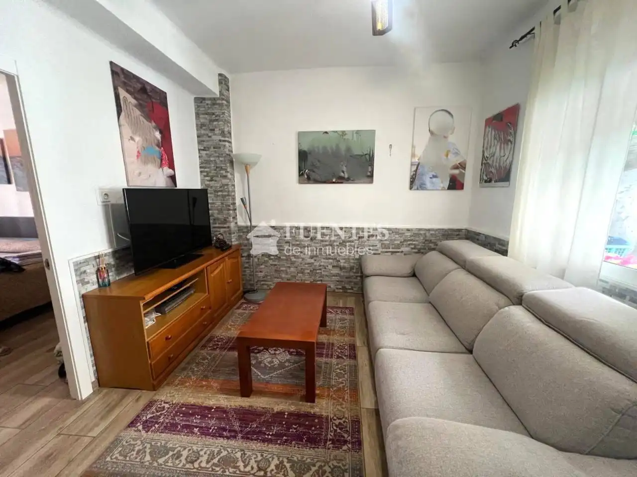 Living room of Flat for sale in Alicante / Alacant  with Furnished