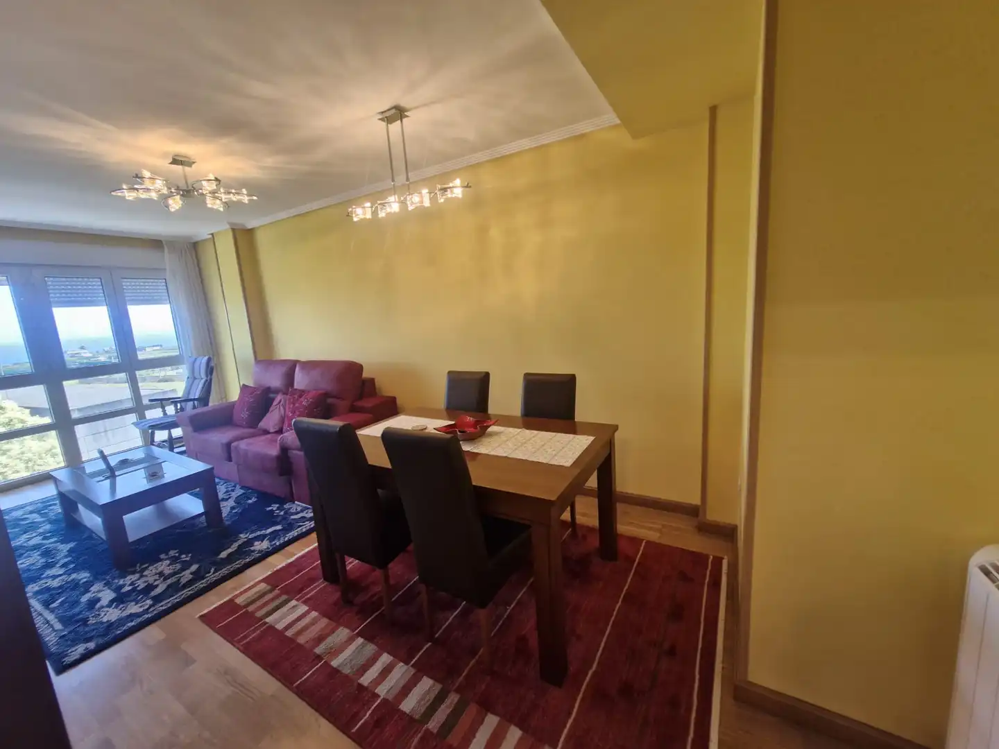 Esszimmer von Wohnung zum Verkauf in Foz mit Heizung, Terrasse und Abstellraum