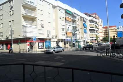 Exterior view of Flat for sale in  Sevilla Capital  with Air Conditioner and Balcony
