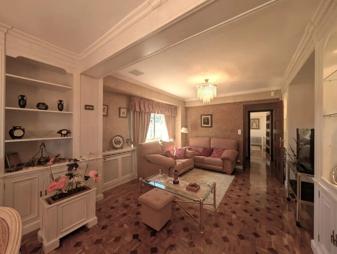 Sala de estar de Casa o chalet en venta en Alcoy / Alcoi con Aire acondicionado, Calefacción y Jardín privado
