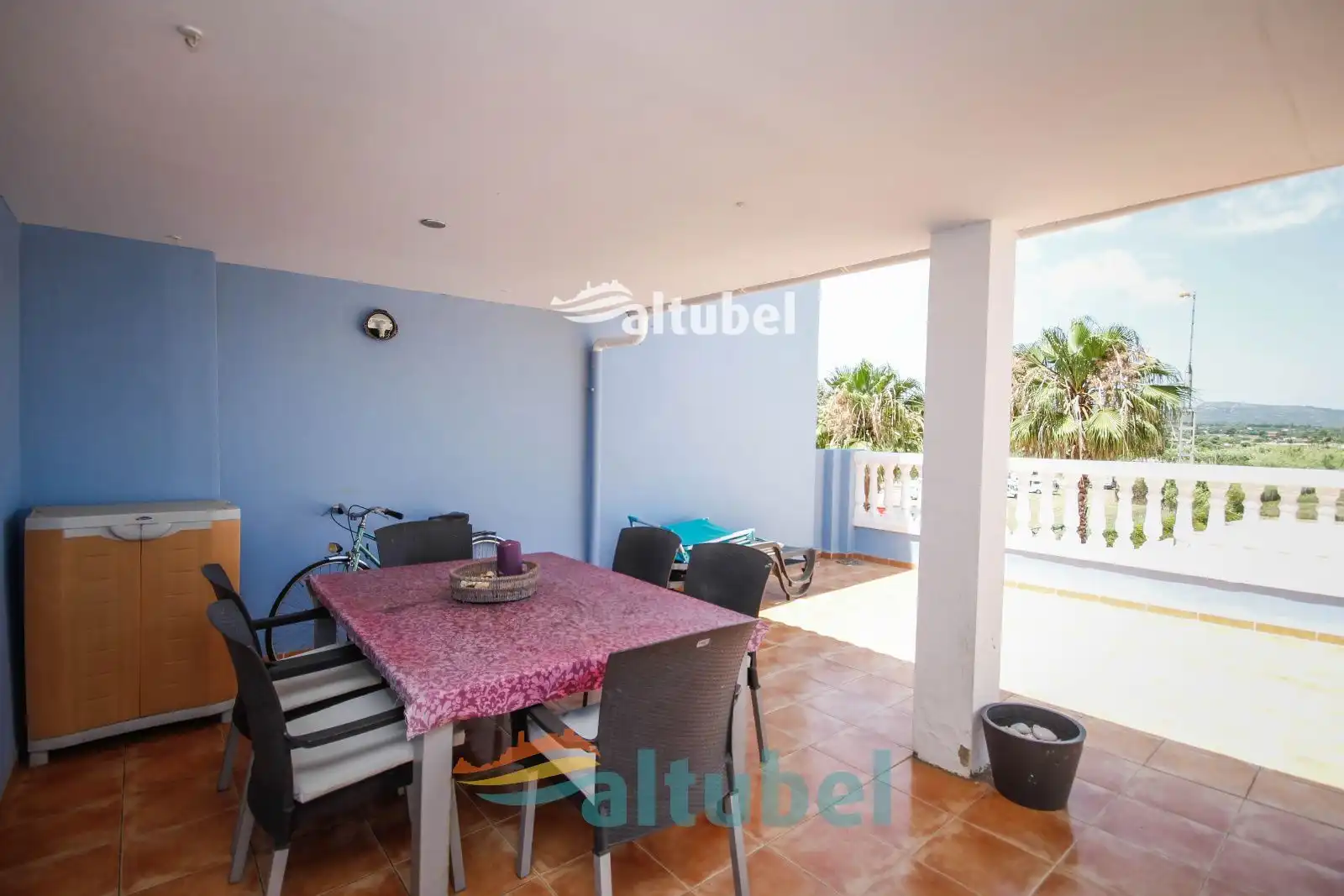 Terraza de Ático en venta en Peñíscola / Peníscola con Aire acondicionado, Terraza y Piscina