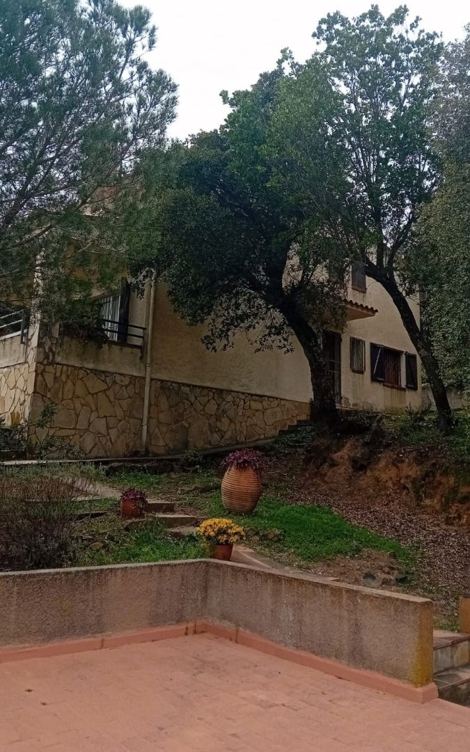 Vista exterior de Casa o xalet en venda en Santa Cristina d'Aro amb Calefacció, Jardí privat i Terrassa