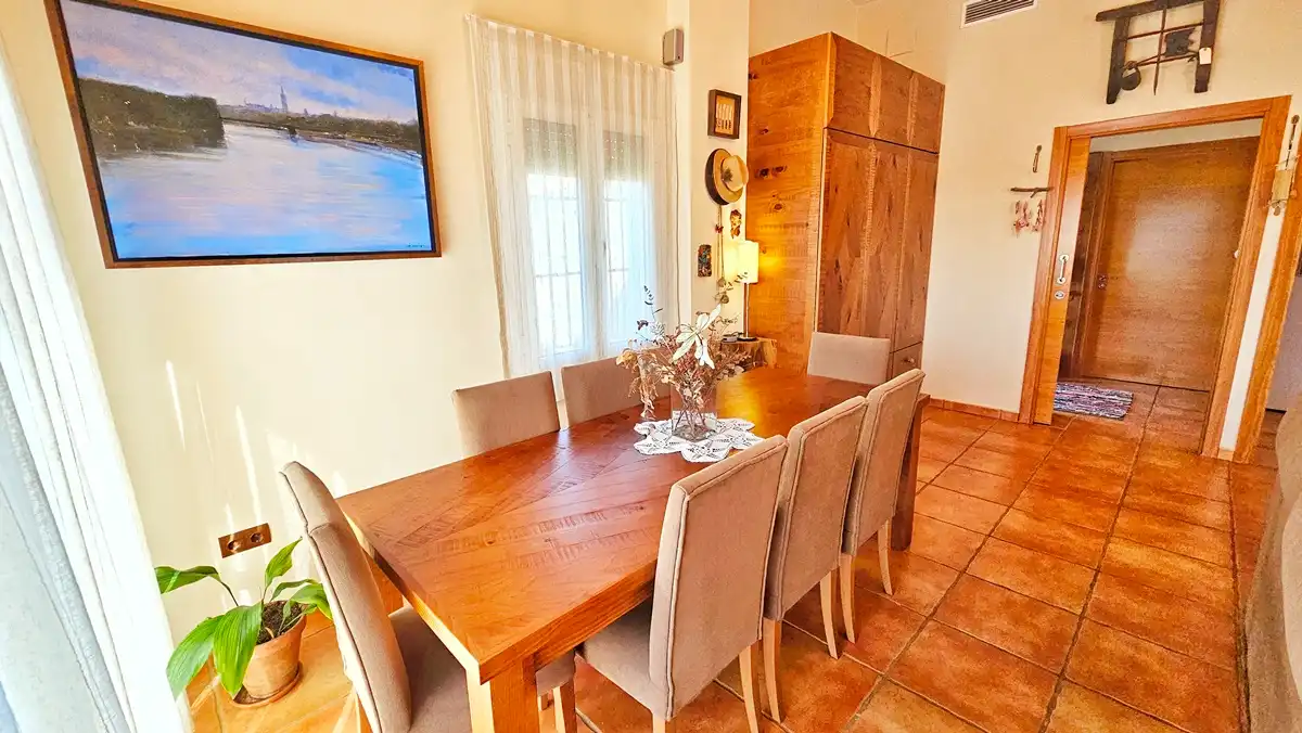 Comedor de Casa o chalet en venta en Cañaveral de León con Aire acondicionado, Jardín privado y Terraza