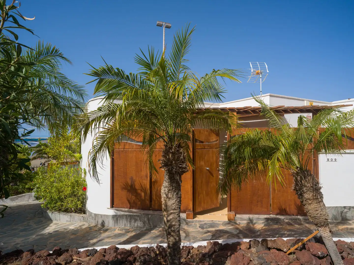 Vista exterior de Casa o chalet en venta en San Bartolomé de Tirajana con Aire acondicionado, Amueblado y Jacuzzi