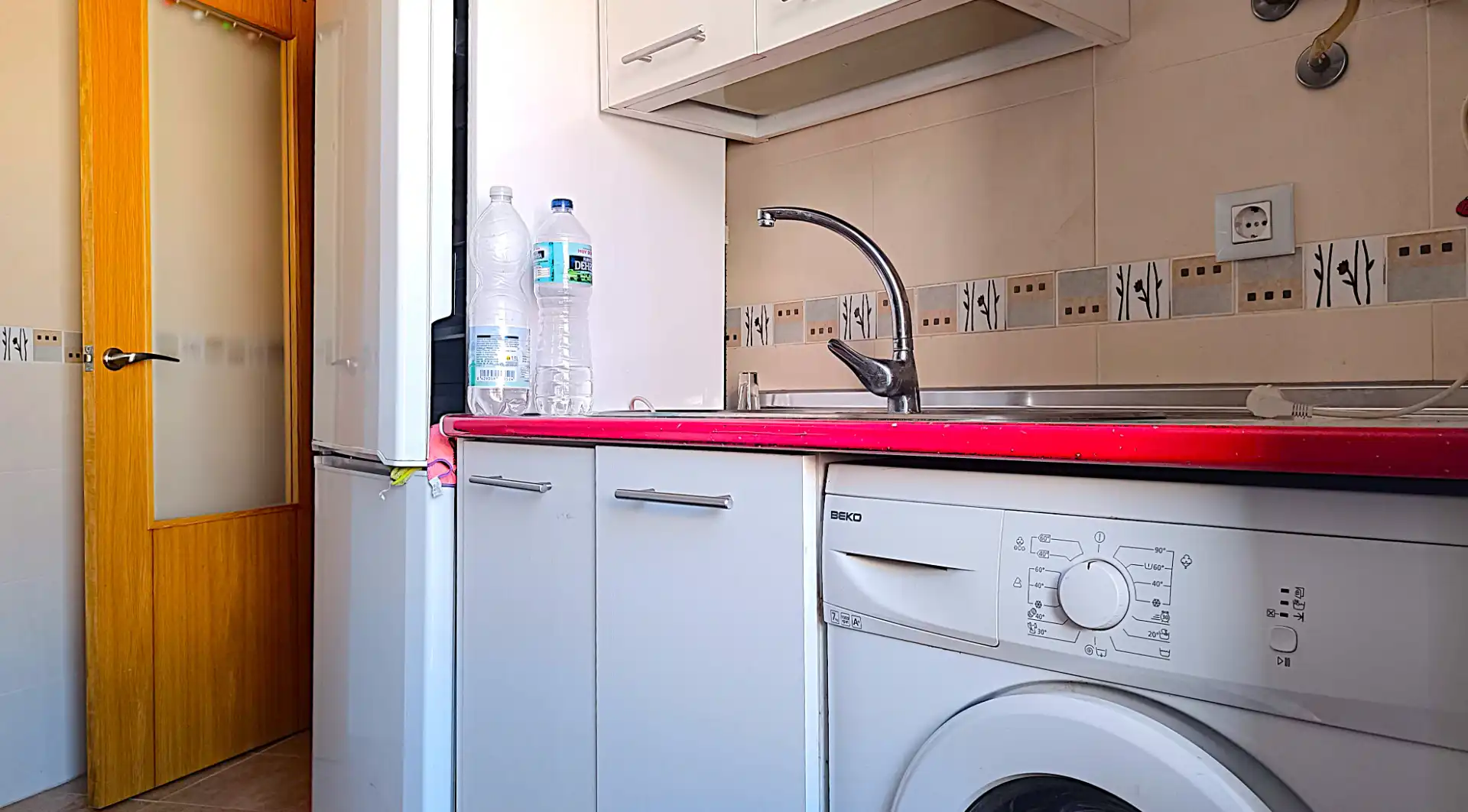 Kitchen of Flat for sale in Mancha Real  with Air Conditioner, Heating and Parquet flooring