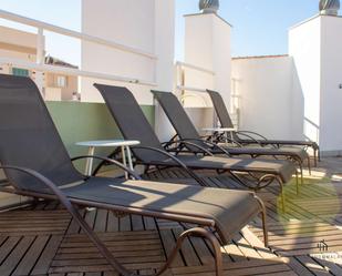 Terrace of Study to share in Málaga Capital  with Air Conditioner and Terrace