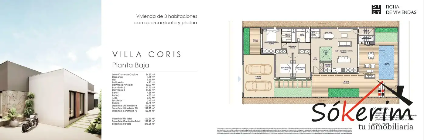 Haus mit Pool zum Verkauf in San Juan de los Terreros, imagen 28