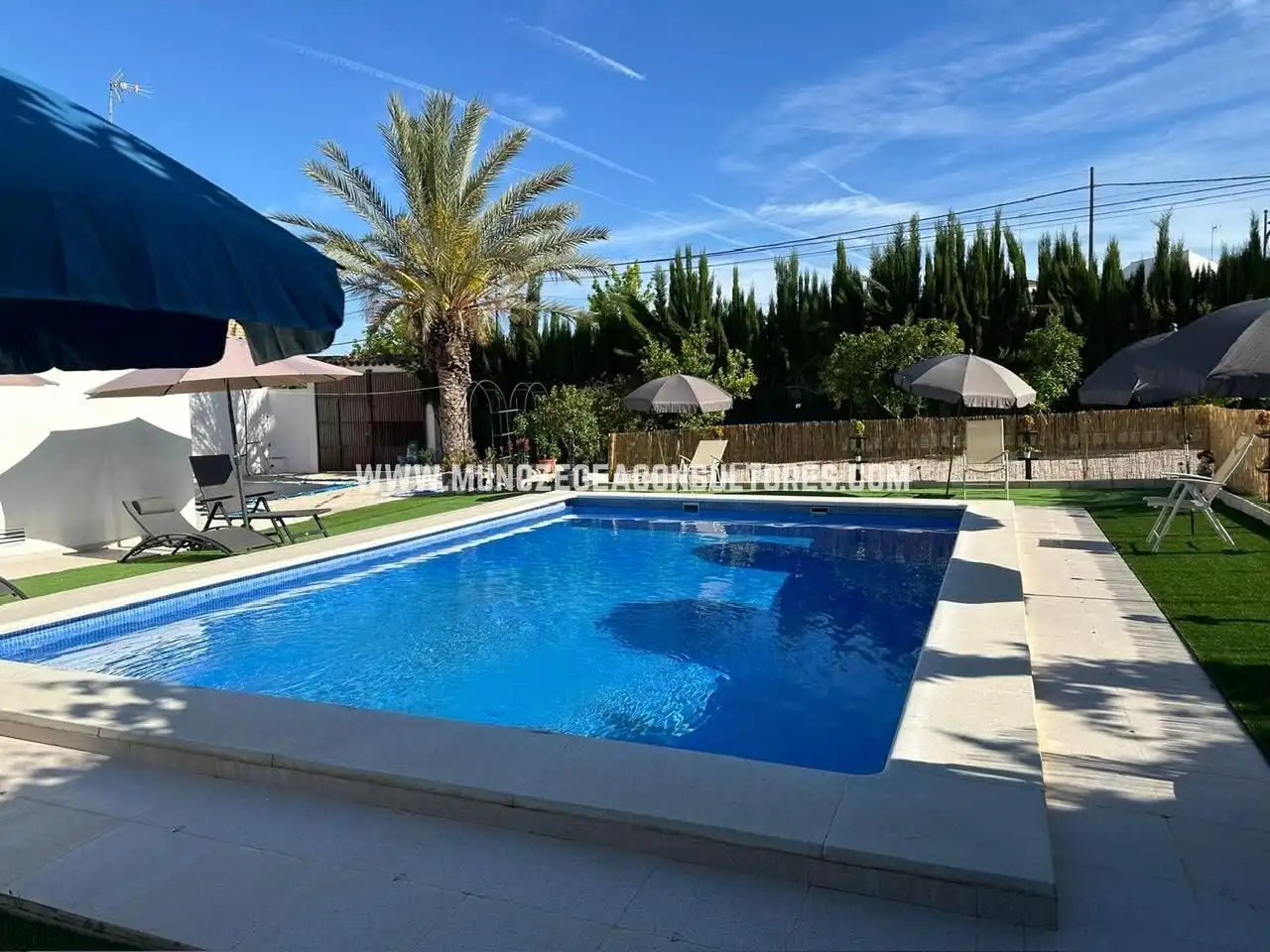 Swimming pool of Houses for rent in Lucena  with Private garden, Terrace and Swimming Pool