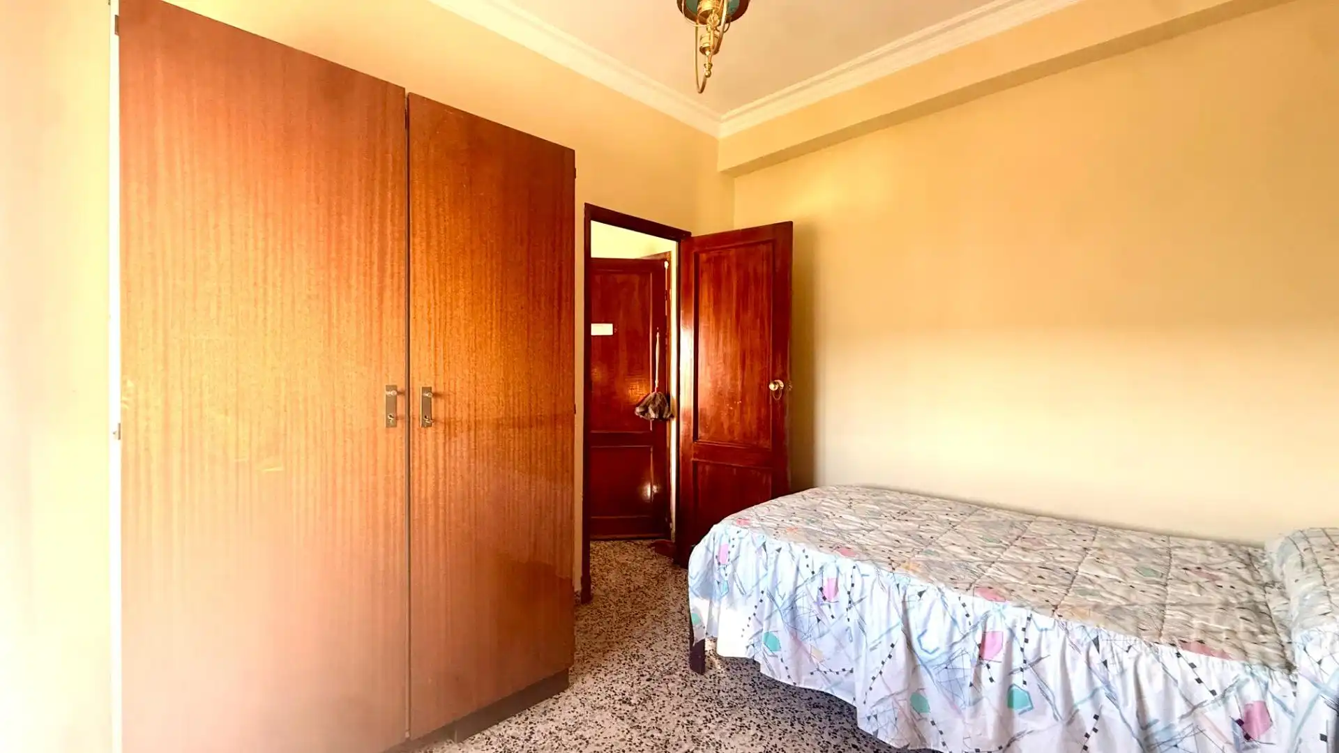 Bedroom of Flat for sale in Ourense Capital   with Heating, Storage room and Furnished