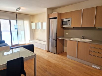 Kitchen of Flat for sale in Olot  with Heating, Terrace and Furnished