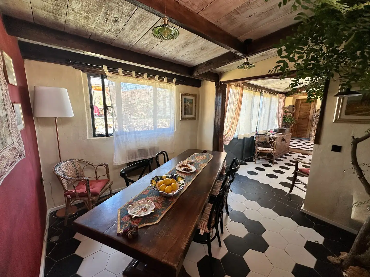 Comedor de Finca rústica en venta en Pájara con Jardín privado, Terraza y Trastero