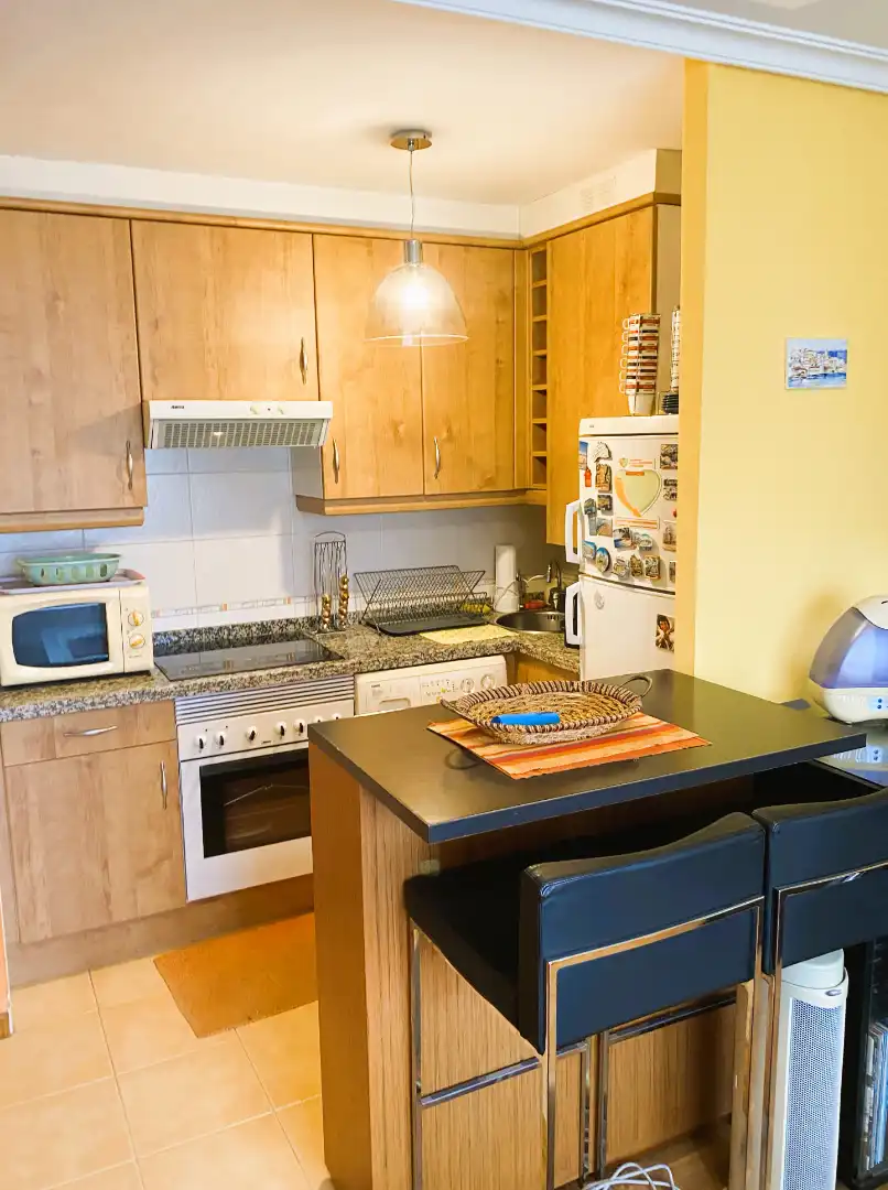 Kitchen of Flat for sale in Avilés  with Heating, Parquet flooring and Storage room