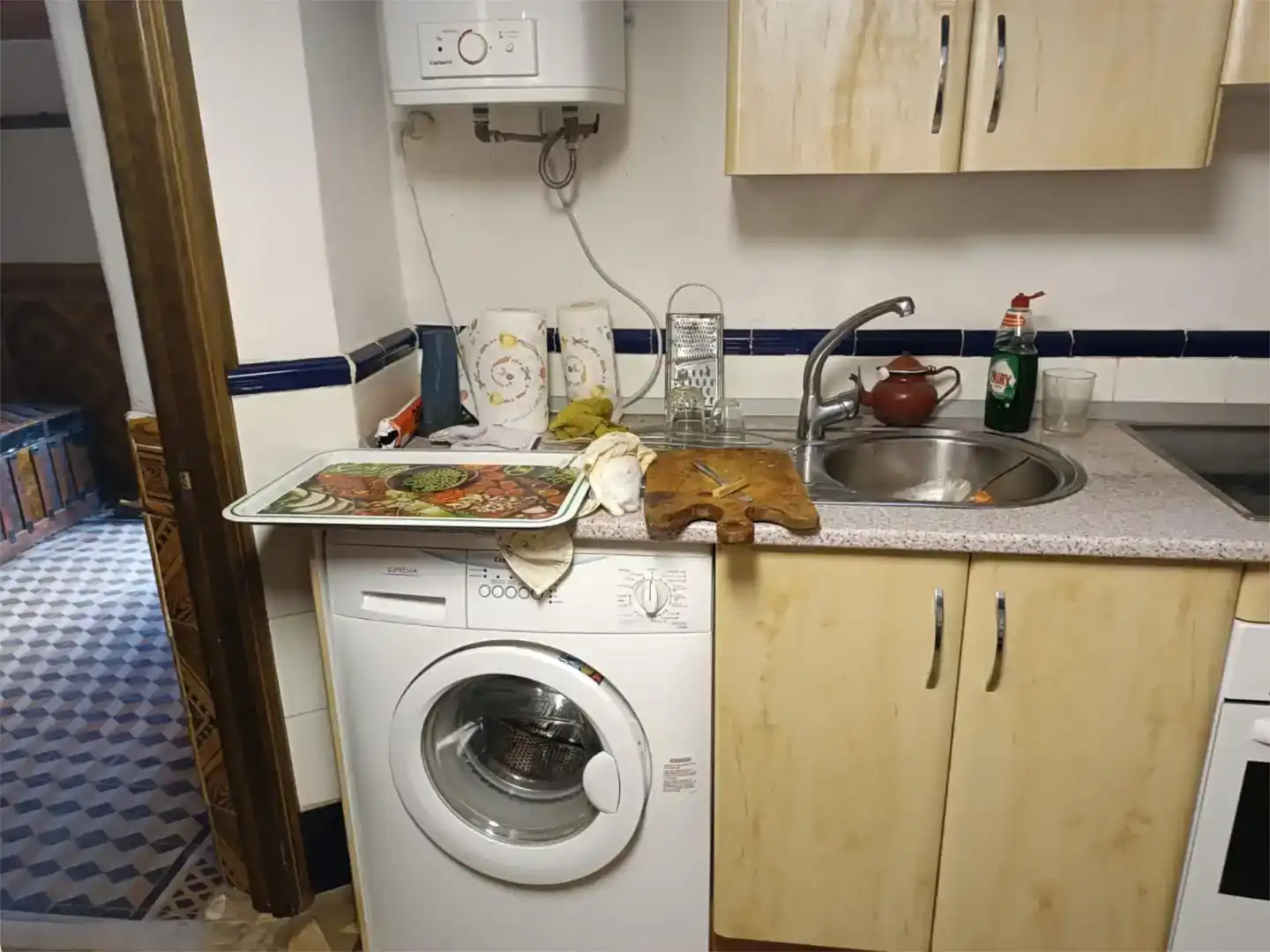 Cuina de Planta baixa de lloguer en Bularros amb Traster, Moblat i Rentadora